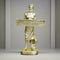 Gold Harvester Farmer Statue 3 - The Earth Store - home decor